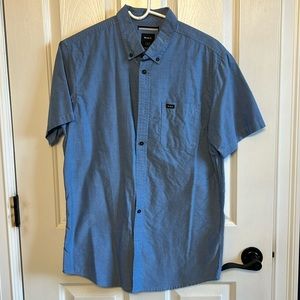 NWOT RVCA short sleeve button up shirt